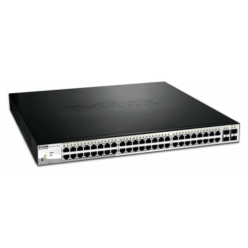 smart-switch-d-link-48-ports-poe-gigabyte-4-ports-combo-sfp